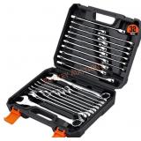 HORUSDY 32-Piece Wrench Set SAE/Metric