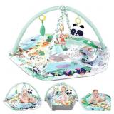 Dearlomum 4-in-1 Activity Mat, 6 Toys