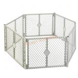 Toddleroo 192in x 26in Gray Safety Yard Gate