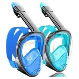 QingSong Full Face Snorkel Mask with Mount