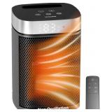 VOCRS 1500W PTC Space Heater with Thermostat