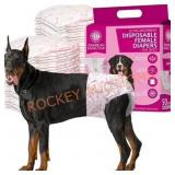 American Kennel Club Female Dog Wrap, Large