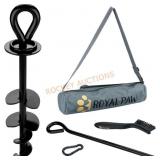 ROYAL-PAW Dog Tie Out Stake - Heavy Duty (1)