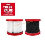 M18/M12 HEPA Wet/Dry Vacuum Filter (2-Pack)