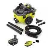 ONE+ 18V Cordless 6 Gal Wet/Dry Vac Kit