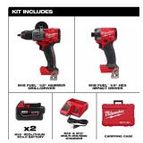 Milwaukee M18 FUEL 18V Hammer Drill & Impact