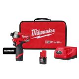 Milwaukee M12 FUEL Surge 1/4' Cordless Kit, Missi