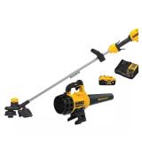 20V MAX Trimmer & Blower Kit, 4Ah Battery