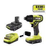 RYOBI ONE+ 18V Drill/Driver Kit