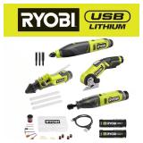 USB Lithium 4-Tool Hobby Kit (Cutter, Rotary)