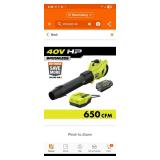 ryobi 40volt blower ki