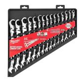 Milwaukee Metric Flex Head Wrench Set 15 pc