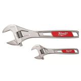 Milwaukee SAE Adjustable Wrench Set 13.5 in L