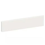 18 in. W Quartz Vanity Side Splash - White