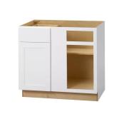 Avondale Shaker Cabinet, 36" Corner White