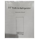 15" Built-In Refrigerator