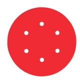 Diablo 6 in. Ceramic Sanding Disc 220 Grit