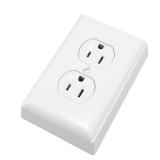 Wiremold PVC Raceway 15A Receptacle Box Kit