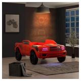 Justin Red Twin Rugged Truck Bed LEDs