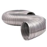 4 in. x 8 ft. Semi-Rigid Aluminum Duct
