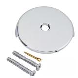 Tub Overflow Plate, Chrome