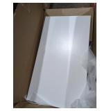(2) 29" x 16" White Replacement Cabinet Doors