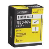 3-1/2 in. x16D Finishing/Casing Nails, 84-Count