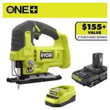 ONE+ 18V Cordless Jig Saw Kit with Battery (Tool