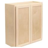 Quicklock RTA 30" Wall Cabinets - Raw Maple