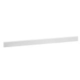 48-1/2 in. Solid Surface Backsplash, Arctic