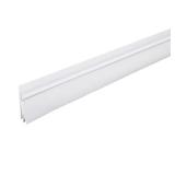36 in. White Aluminum/Vinyl Cinch Door Sweep