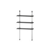 Black Adjustable Shelve Kit for Outdoor Sheds