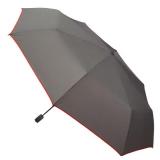 Color Trim Small Gray Auto Open Umbrella