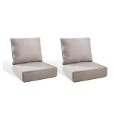 PlushCore Deep Seating Chair Cushions (2)