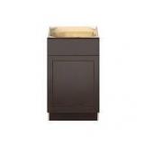 Emerson Cocoa Base: 1-Drawer Door Cabinet