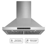 30 in. 600CFM Convertible Hood, Stainless