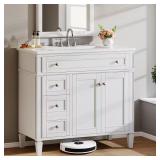 BYBLIGHT 36 in. Freestanding Vanity