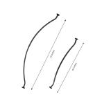 Bath Bliss Curved Shower Rod