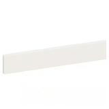 24 in. W Quartz Vanity Backsplash - White