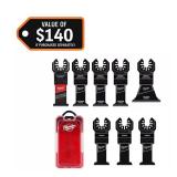 Oscillating Multi-Tool Blade Set (8-Piece)