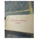 31" x 13.5" x 3" Glass Block Window