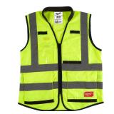 Milwaukee High-Vis Safety Vest Yellow S/M