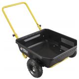 Gorilla Carts GCR-4 Poly Dump Cart, 4 cu ft