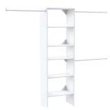 ClosetMaid 60-120W Wall Closet System