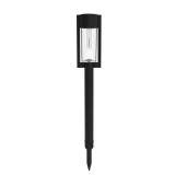 (7)Clermont 15 Lumen Black LED Solar Path Light