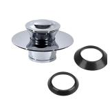 Danco 3 in. Polished Metal Drain Stopper