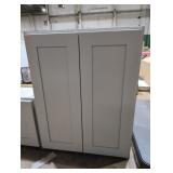 24" x 30" x 12" Grey Wall Cabinet