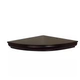 Espresso Corner Shelf 12x12x1.75