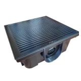 13x5 in Square Drainage Basin Kit with Grate