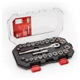 Husky 3/8" Drive Ratchet Socket Set (24)